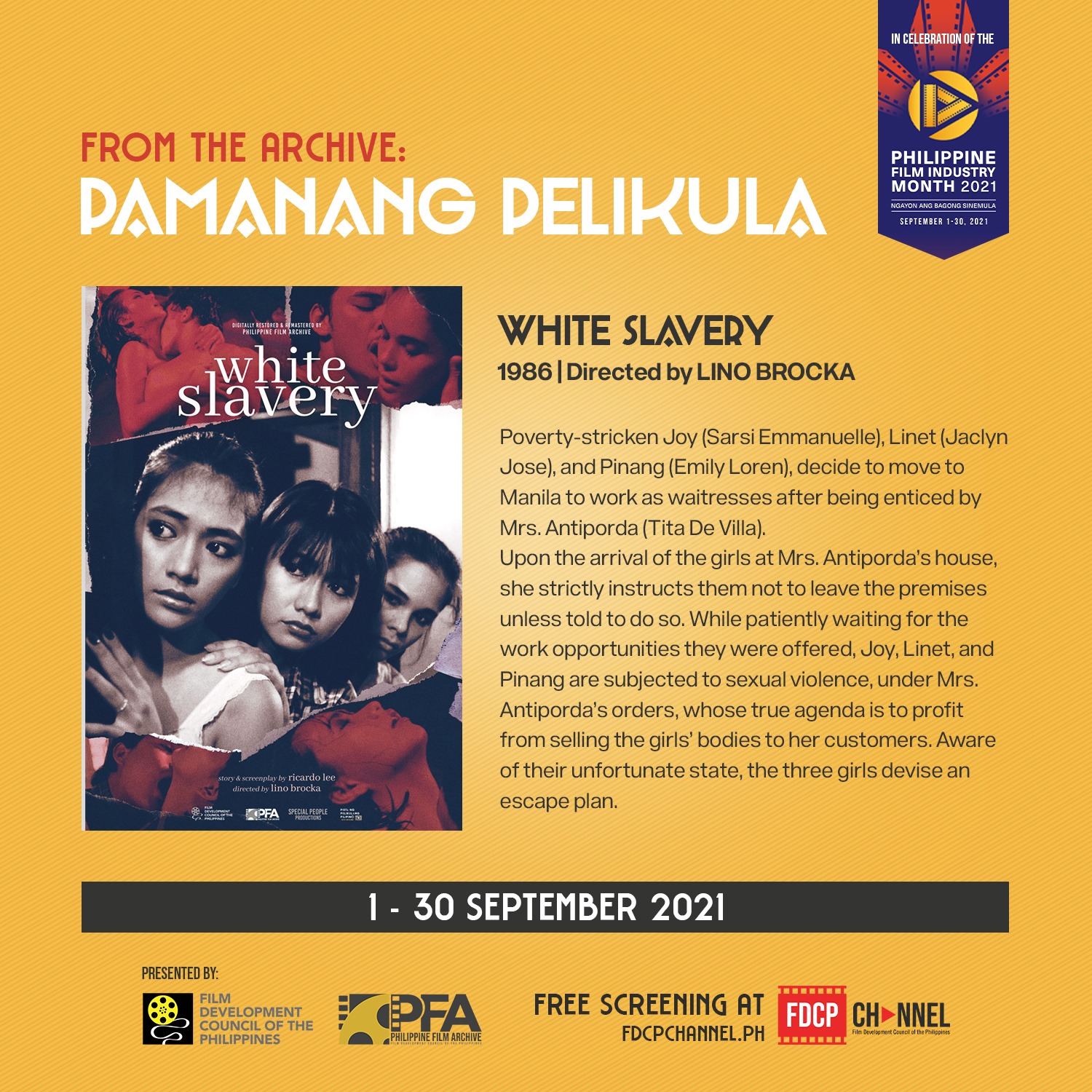 white slavery pamana